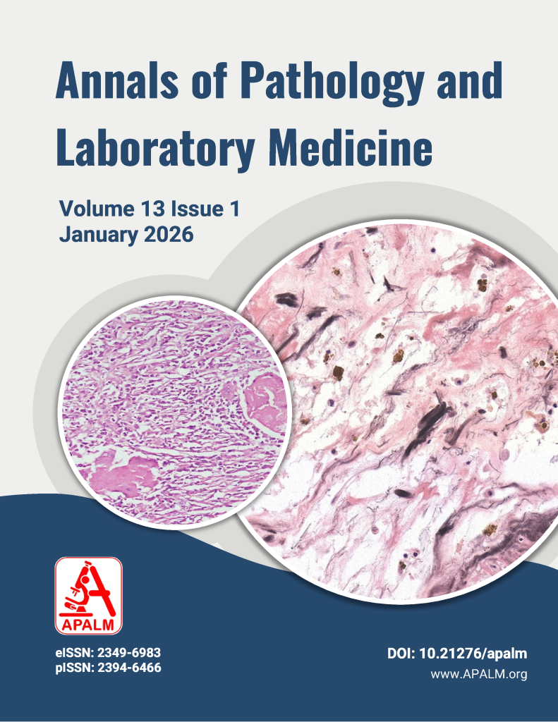 Annals of Pathology and Laboratory Medicine Vol 13 Issue 1 January 2026